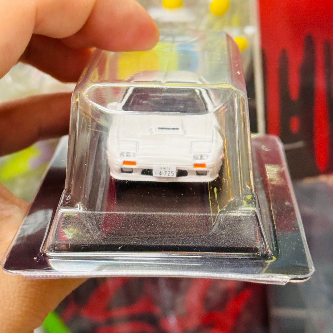 Kyosho 1:64 Die-cast New Movie Initial D Legend 3 Red Suns Mazda Ssvanna  RX-7 FC3S 京商 新劇場版 頭文字D 夢現 高橋涼介 萬事得 RX7 FC