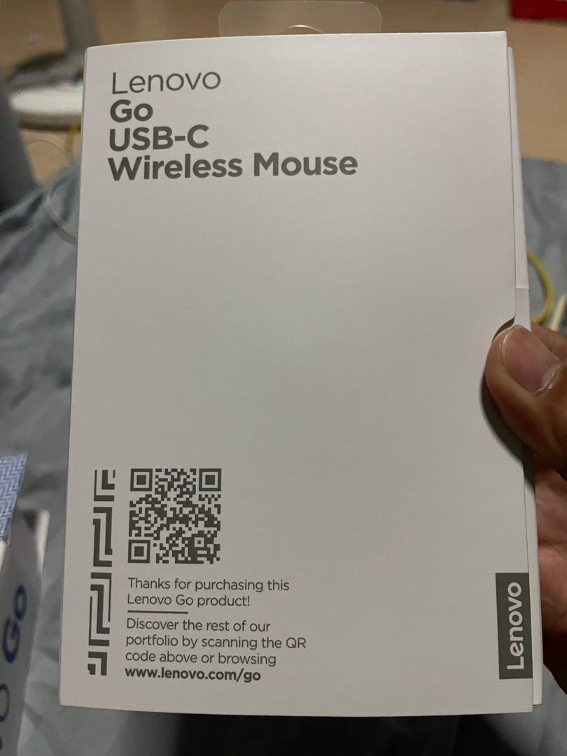 Lenovo Go USB-C wireless mouse (Category: Mouse & Mousepads) located in Angono. Submitted by gie_vicente (Listing ID 1305969844, Image 3). Description: .