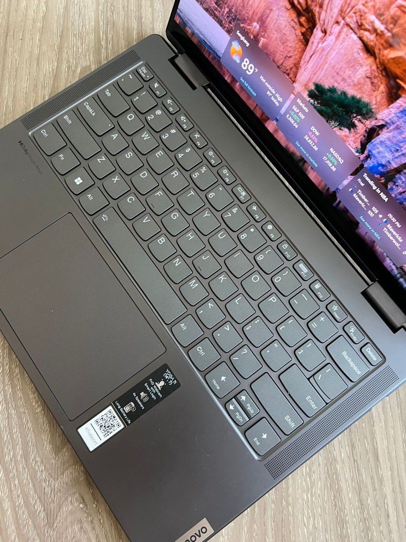 Lenovo Yoga 7 14IAL7 2in1 Laptop 14” 2.8K OLED Touch 90Hz i71260P 16GB 1TB WiFi 6E