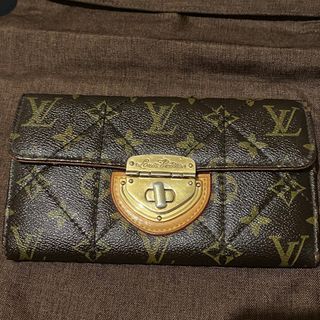 Lv quilted mono wallet