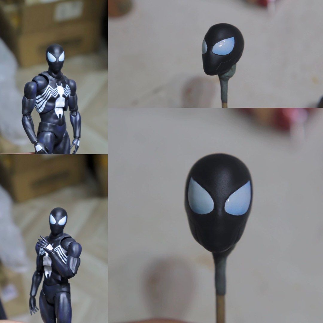 MAFEX SPIDER-MAN BLACK COSTUME MAFEX Spider-Man Black Costume