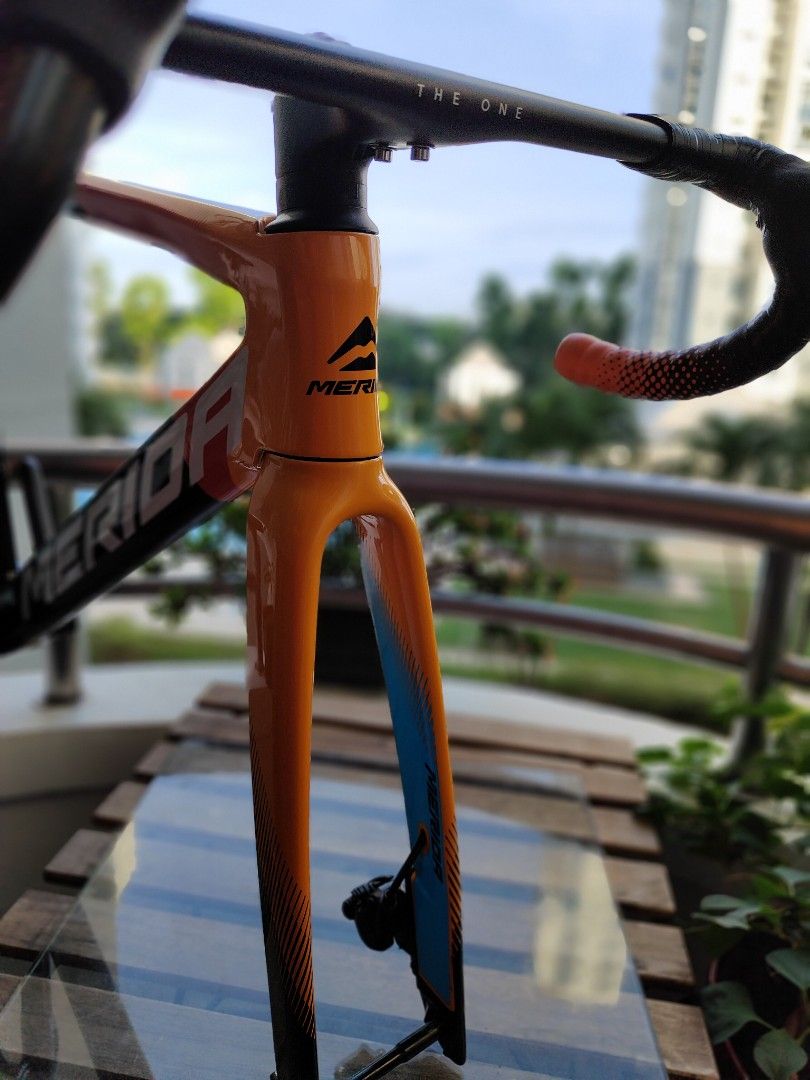 Merida Reacto 5000 Team Bahrain colourway Frameset only size xxs