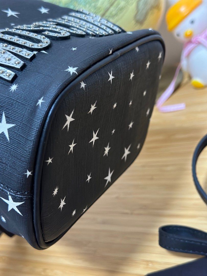 Moschino space bear bucket bag