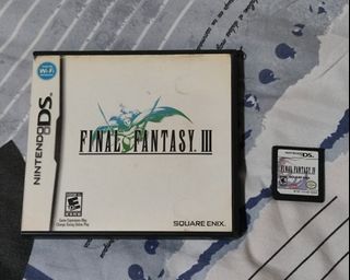 Nintendo DS Games Final Fantasy III and IV