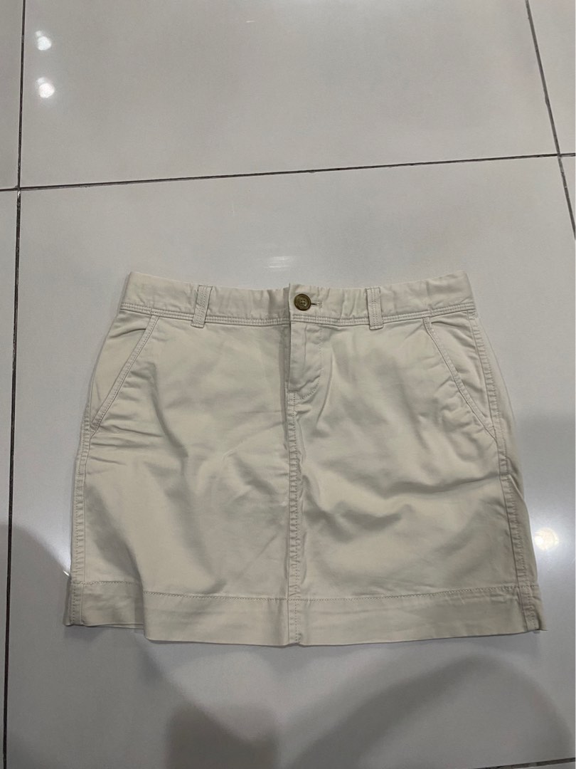 Khaki skirt old navy outlet