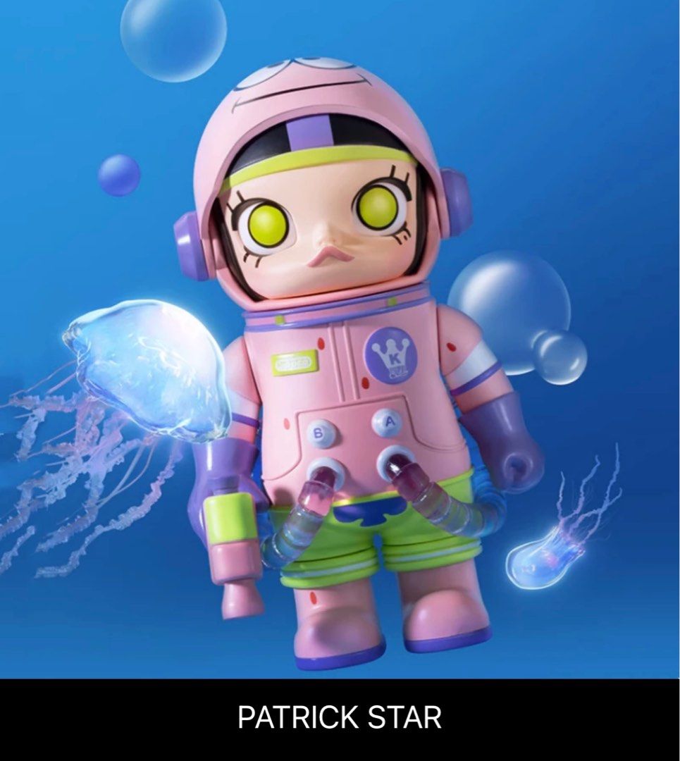 Optional Styles MEI LIN PANDA MOLLY POPMART MEGA SPACE MOLLY 100%