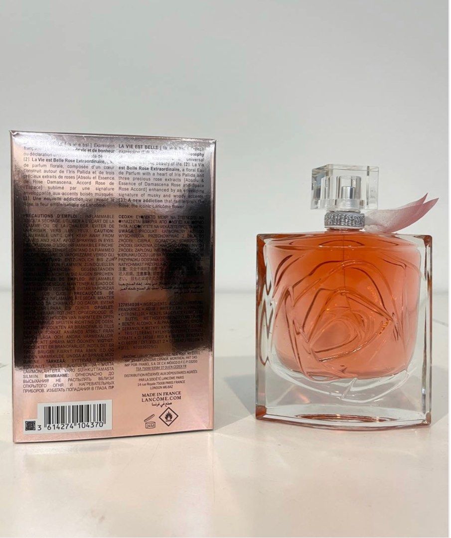 ORIGINAL AUTHENTIC READY STOCK LANCOME LA VIE EST BELLE ROSE EXTRAORDINAIRE L EDP FLORALE 100ML PERFUME FOR WOMEN Beauty Personal Care Fragrance Deodorants on Carousell