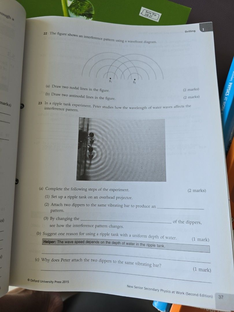 physics at work basic exercise book （分類：教科書）位於 Hong Kong。 由 jamie0202 提交（商品編號 1305893973，圖片 3）。簡介： physics at work basic exercise book 2nd edition 每本＄30 (book 4 已售出) 題目無寫個字 可能有幾頁有少許字 提醒要做嘅題目 另外 頭頁index 有寫字 可pm睇睇。