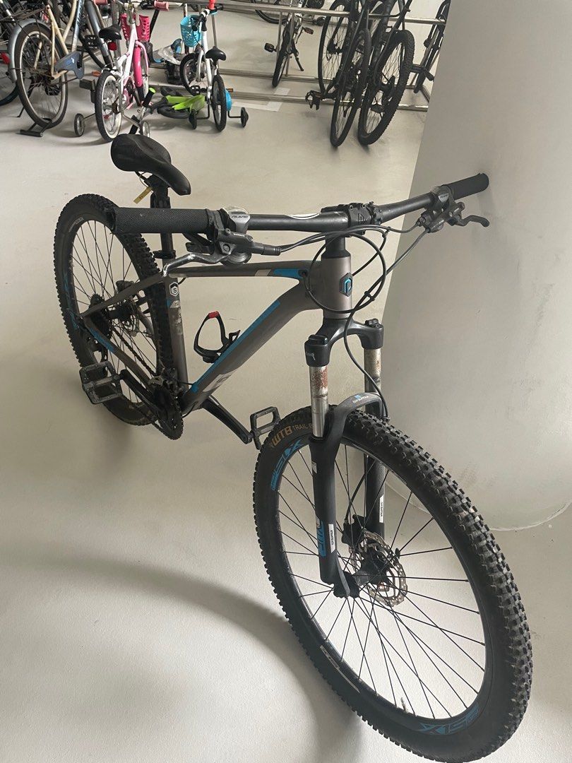 Fixed tail front suspension mountain bike online