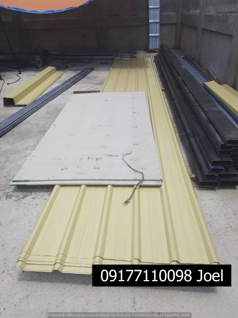 Prepainted roof rib type, Commercial & Industrial, Construction Tools ...
