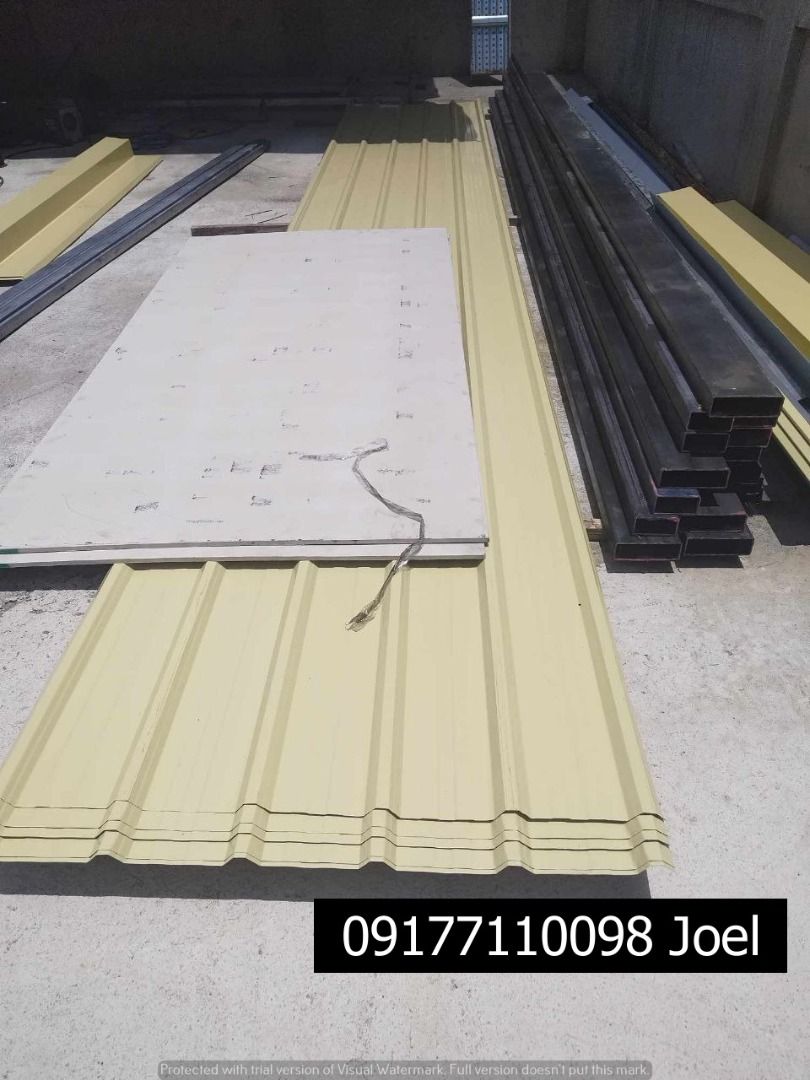 Prepainted roof rib type, Commercial & Industrial, Construction Tools ...