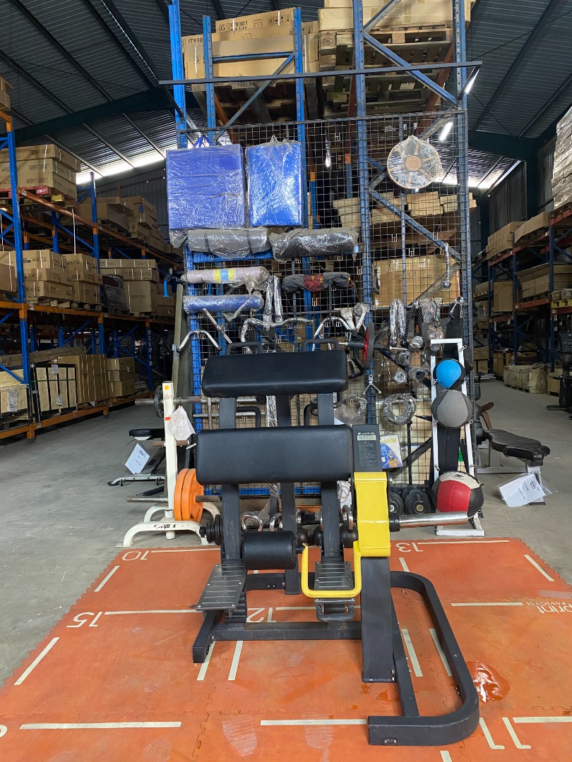 Ready Stock Standing Leg Curl Machine, Sports Equipment, Other Sports ...
