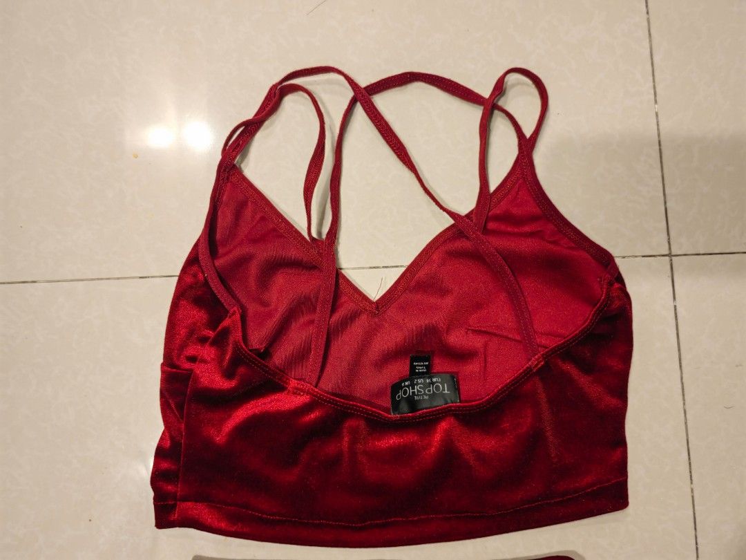 Red Velvet Sexy Coordinates (Category: Sets or Coordinates) located in Quezon City. Submitted by u.need.ph (Listing ID 1305941151, Image 3). Description: - Like New - From Dress Altered to Coordinates.