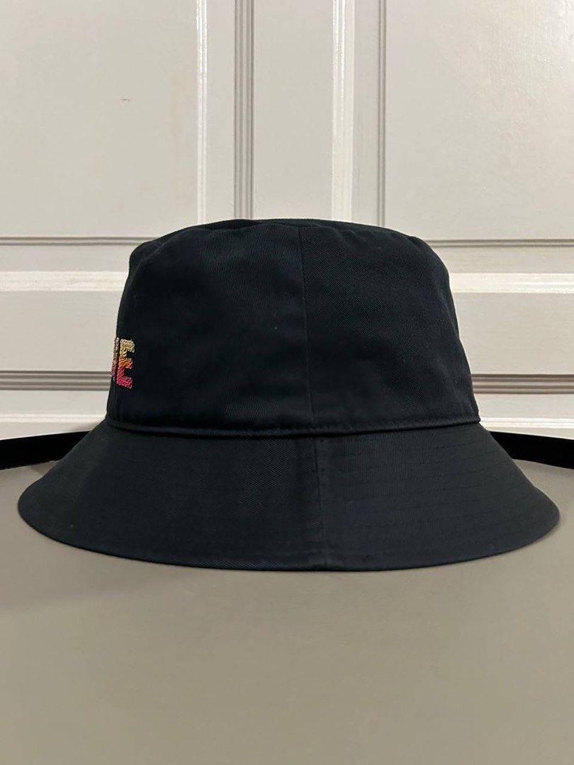 RTP $990) CELINE SEQUIN LOGO BUCKET HAT, Luxury, Accessories 