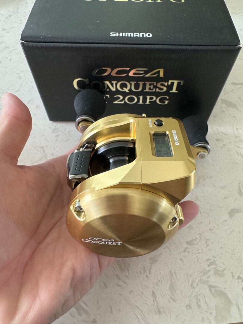 SHIMANO OCEA CONQUEST CT201PG おまけ付き リール