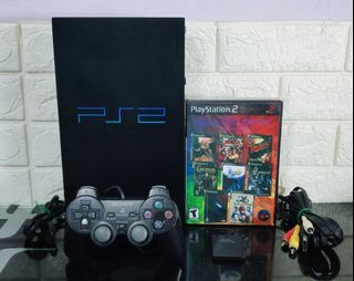 Sony PlayStation 2 Fat (PS2 Fat) | Matrix - Hard M0dded | Free 8 pcs. Burn DVDs Games