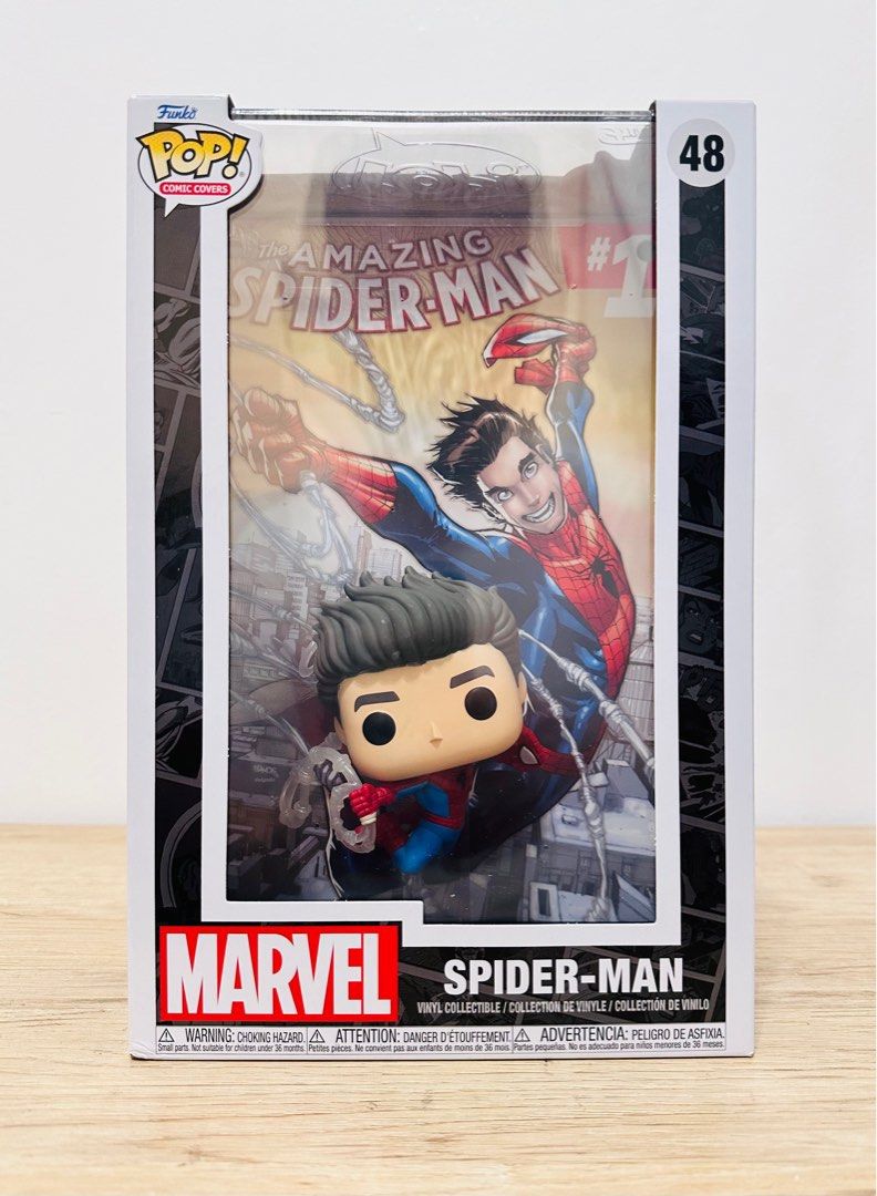 Andrew Garfield Spider Man Unmasked Funko Spider Man 395 Funko Pop