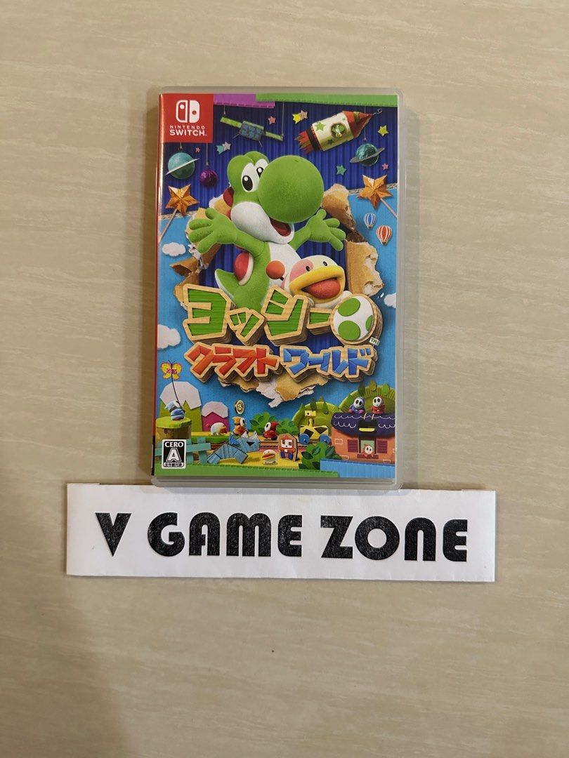 Yoshi Crafted World - Nintendo Switch Used Games - Physical Game Card,  Video Gaming, Video Games, Nintendo on Carousell