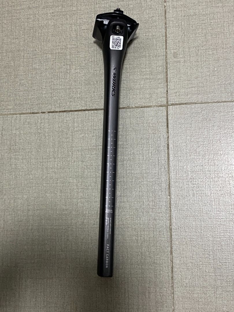 Tarmac SL8 シートポスト 300mm 15mmオフセット S-Works Tarmac SL8 Carbon Post