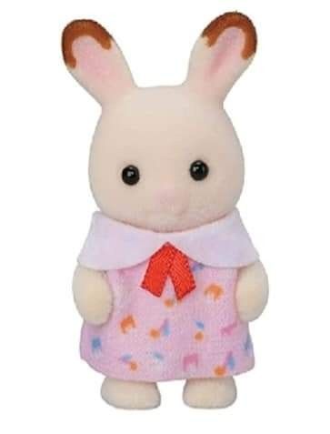Sylvanian families chocolate rabbit (Category: Figurines & Statues) located in Quezon City. Submitted by jiminsssiii (Listing ID 1305975168, Image 1). Description: wts lfb sylvanian families ph repost, get niyo na po siya huhu - choco rabbit from kindergarten set (no accessories) - 200 php mop: gcash mod: ggx, j&t, flash exp, direct jnt, sdd.