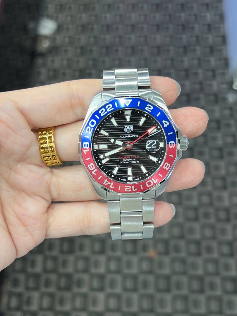 Tag aquaracer gmt pepsi on sale