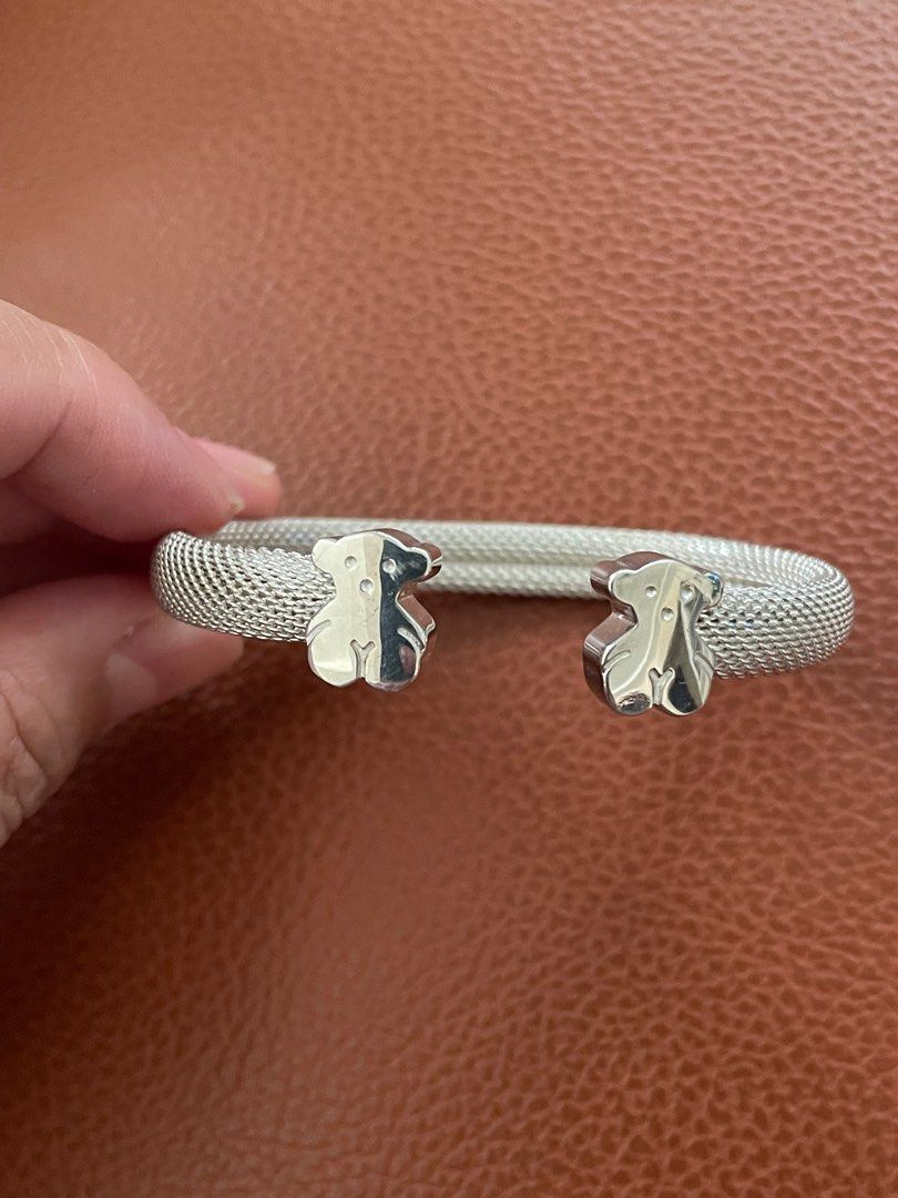 Tous silver mesh bracelet sales