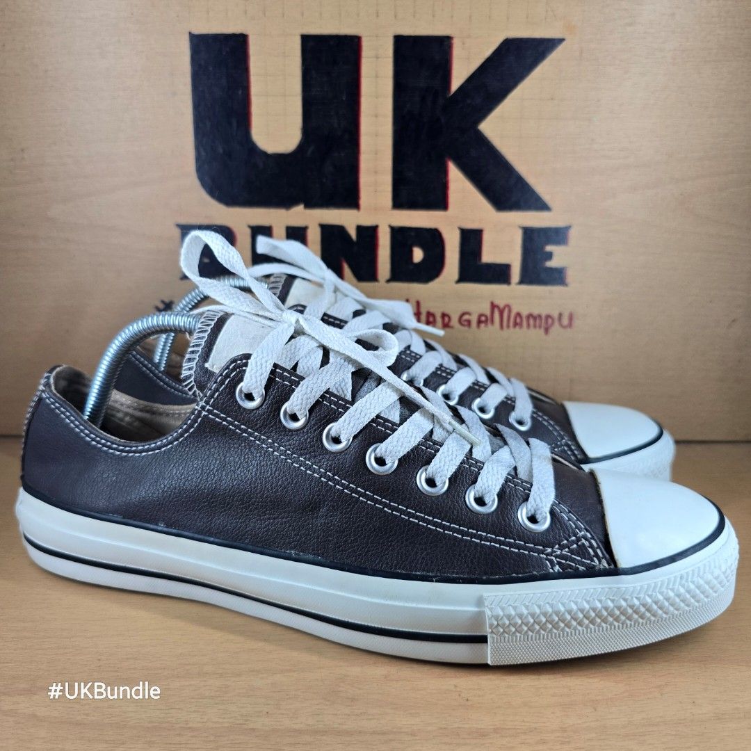 UKBundle 8.5UK 27cm Converse CT All Star 70 Low Leather Dark Brown Men s Fashion Footwear Sneakers on Carousell
