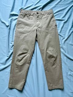 Uniqlo Beige Smart Ankle Pants (Cotton)