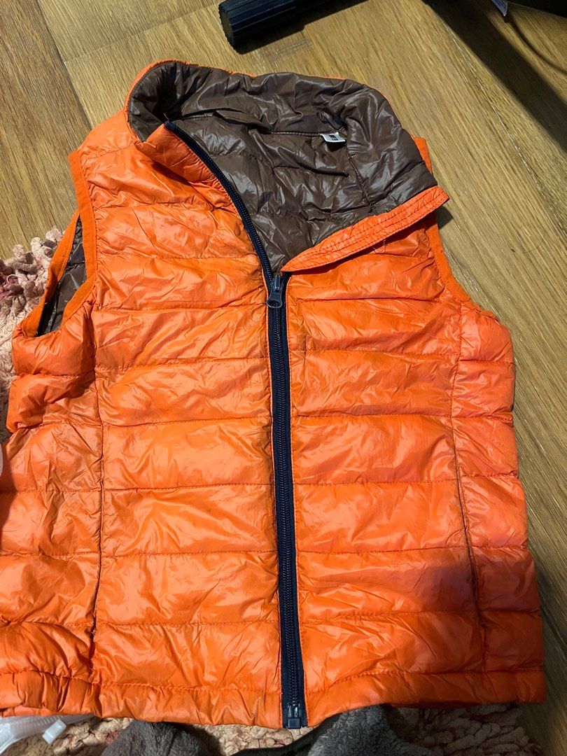 Uniqlo orange vest outlet