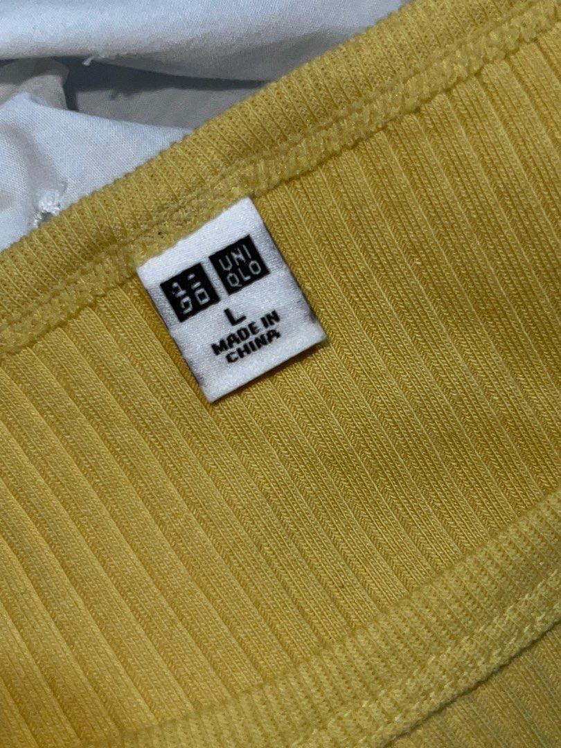 Uniqlo Yellow Top (Category: Shirts) located in Manila. Submitted by _glowkey (Listing ID 1305997332, Image 3). Description: .