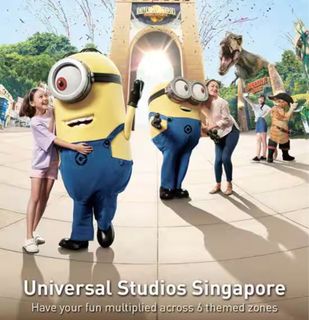 One Day Pass Ticket (Cable Car+ Universal Studios Singapore+ Wings of ...