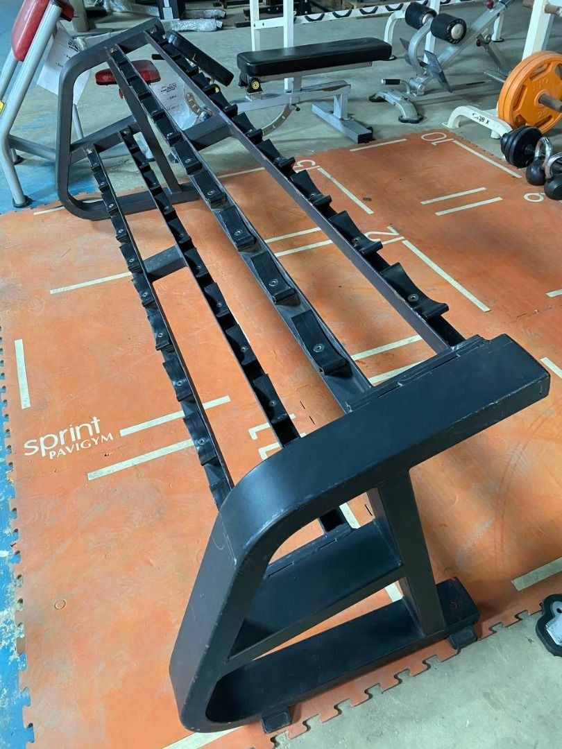 USED DUMBBELL STORAGE RACK STAND Sports Equipment Other Sports Equipment and Supplies on Carousell