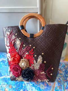Woven Bag with intricate design
