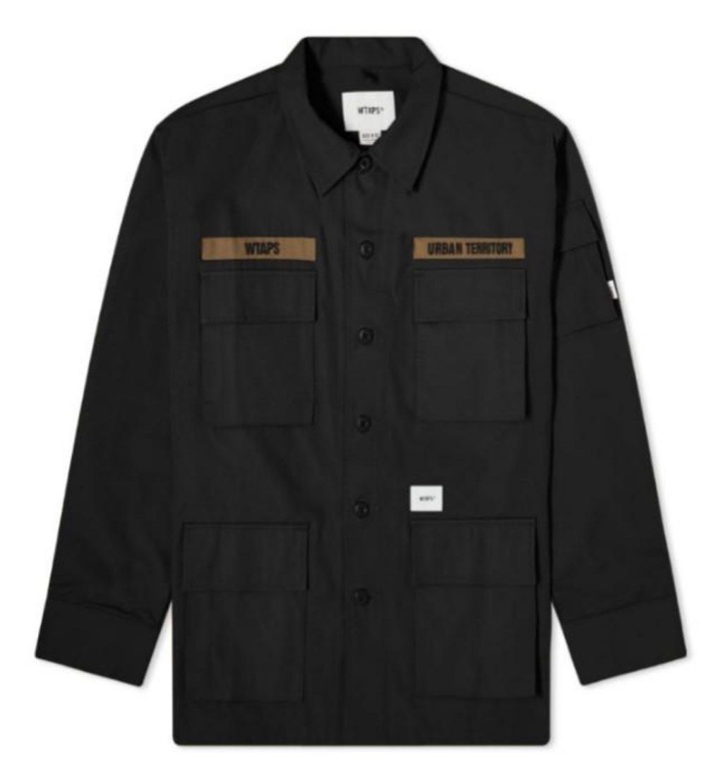 送料無料 いつまで WTAPS 21SS JUNGLE 02/LS/COTTON. RIPSTOP 四袋工裝, 男裝, 上身 ジャケット・アウター