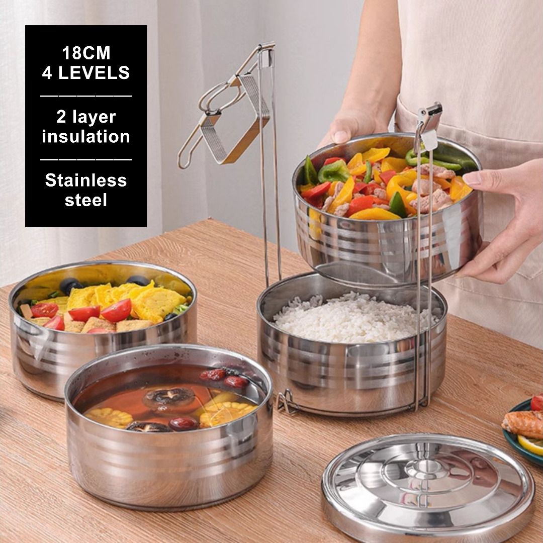 Large insulated food carrier best sale