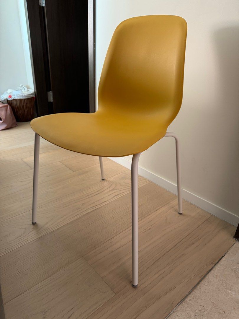 Yellow Ikea Leifarne Chair