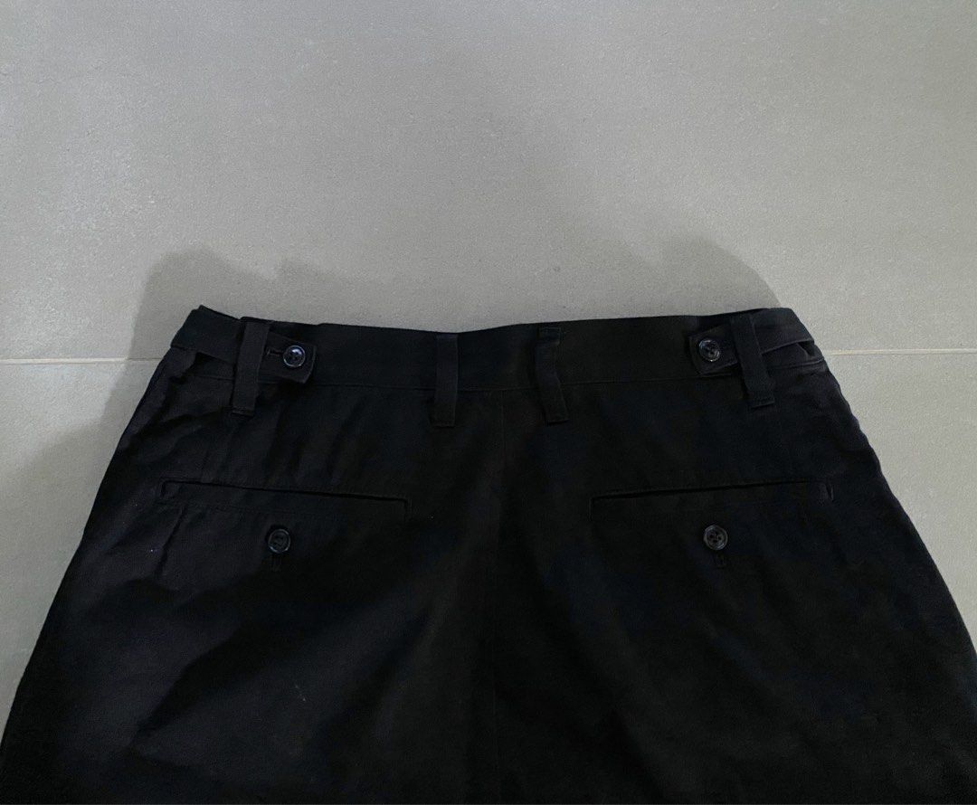 Yohji Yamamoto +Noir Pants (Category: Other Bottoms) located in Singapore. Submitted by midorino (Listing ID 1305915183, Image 3). Description: In very good condition / Purchased from Yohji Yamamoto Aoyama store, Tokyo / Size 1 / With waist adjustors / Pants end around ankle / Measurements are approximated (taken across).