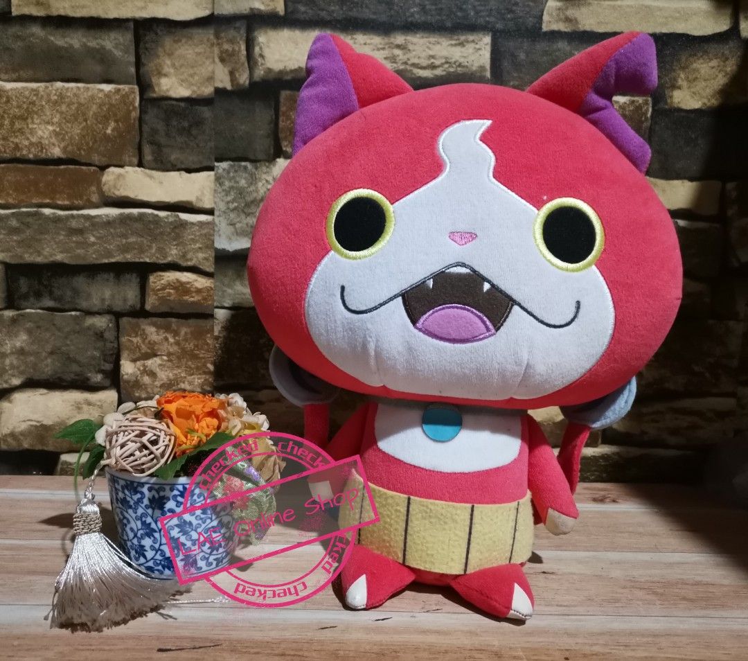 Yokai Watch Jibanyan Plush toy Hobbies Toys Toys Games on Carousell