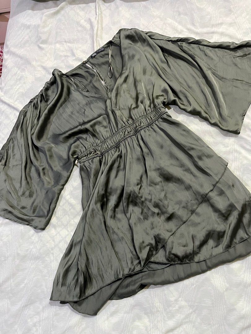 Dress with shorts underneath zara hot sale