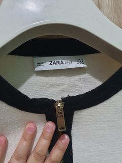Zara Knit Cream Cardigan
