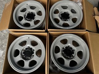 16” Beast 9006 Cement Gray mags 6Holes pcd 139 Brandnew