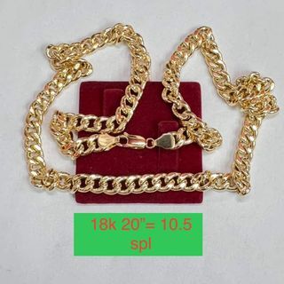 18K Saudi Gold Chunky Chain
