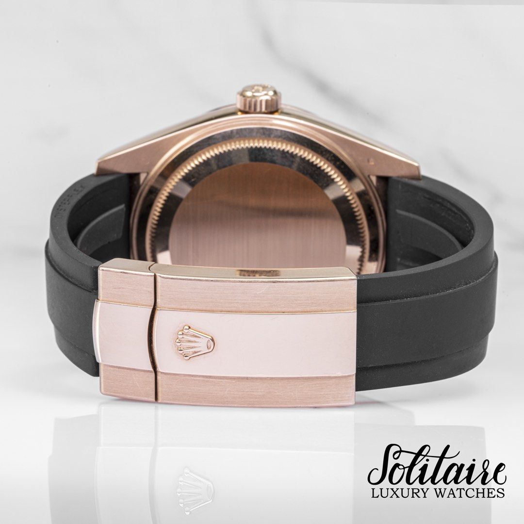 2022 LIKE NEW Rolex 326235 Skydweller Rosegold Rhodium Dial (Category: Watches) located in Singapore. Submitted by solitaire.luxury (Listing ID 1301408992, Image 2). Description: Subscribe now for Monthly Mega Sale at our Tele : https://bit.ly/Solitaireluxury Brand : Rolex Model : 326235 Condition : Like New Dated : JAN 2022 Warranty : 5 Years International Rolex Warranty Box : Included Papers/Certification : Included Size (Diameter) : 42mm Remar