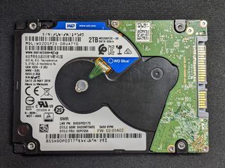 2TB Western Digital WD Laptop Hard Drive HDD Used Almost New