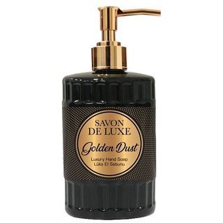 50% off. Savon De Luxe Golden Dust. Luxury Hand Soap. 500ml.