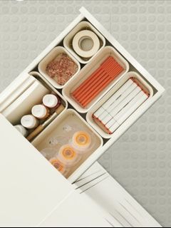 🆕️ IKEA 1pc Beige or White Organizer (10cm×20cm×5cm)