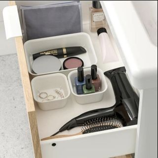 🆕️ IKEA 1pc Beige or White Organizer (10cm×10cm×5cm)