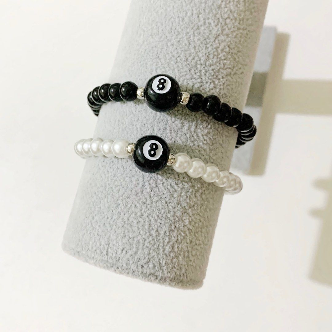 accepting resellers 8 ball Stussy bracelet supplier, Women's