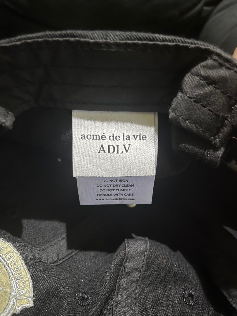 ☆【acme'de la vie】☆LAUREL EMBLEM DESTROYED WASHING CA.P☆ acmé de la vie LAUREL EMBLEM DESTROYED WASHING BALL CAP