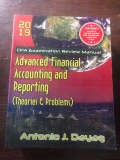 Advanced Financial Accounting and Reporting by Tabag (2019)